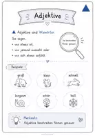 Vorschau - Arbeitsblätter - Minilernheft - Adjektive (mit Montessori - Symbolen) - Seite 2