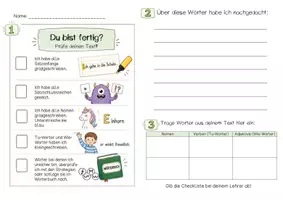 Vorschau - Arbeitsblätter - Checkliste Textprüfung Rechtschreibprüfung - Seite 2