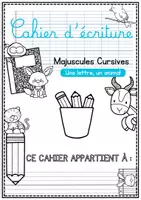 Aperçu - Fiches - Cahier d'écriture des majuscules cursives PDF - GS CP CE1 - Page 2