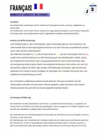 Vorschau - Arbeitsblätter - Französisch Merkblatt & Aufgaben Verben (1. Lernjahr) - Seite 1