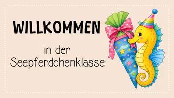 Vorschau - Präsentationen/Tafelbilder - Seepferdchenklasse - Tafelbilder (Klassentier) - Seite 3