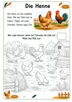 Vorschau - Arbeitsblätter - Alles rund um das Huhn Wissens- und Mitmachheft (Kita - 1.Klasse) - Seite 3