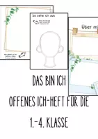 Vorschau - Arbeitsblätter - Das bin ICH - Deckblatt