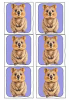 Vorschau - Bildkarten - Bunte Gruppentische für Quokkaklassen - Seite 2