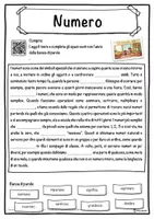 anteprima - Numero – Scheda: testo con spazi vuoti, comprensione all'ascolto e crucipuzzle - Pagina 1