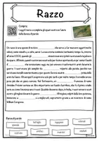 anteprima - Razzo – Scheda: testo con spazi vuoti, comprensione all'ascolto e crucipuzzle - Pagina 1