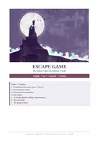 Vorschau - Arbeitsblätter - Escape Game English 7te Klasse - Deckblatt