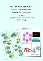 Vorschau - Präsentationen/Tafelbilder - Unterwasserwelt Tagesablaufkarten - Deckblatt