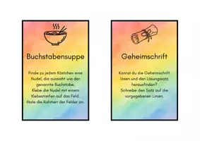 Vorschau - Stationenlernen - Buchstabenfest - Abschluss der Buchstabenerarbeitung - Seite 2