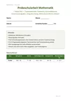 Vorschau - Arbeitsblätter - Mathematik sicher verstehen – Arbeitsblätter von der Unterstufe bis zur Matura - Seite 1