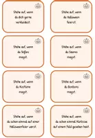 Vorschau - Spiele - Stehe auf, wenn … Herbst & Halloween | Bewegungsspiel | 1.–4. Klasse | 32 Bewegungskarten - Seite 3