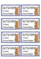 Vorschau - selbst erstellte Cliparts/Grafiken - Hausaufgaben Gutscheine für Quokkas - Seite 3