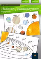 Vorschau - Spiele - Planeten und Sonnensystem - Legepuzzle - Deckblatt