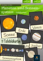 Vorschau - Präsentationen/Tafelbilder - Planeten und Sonnensystem - Tafelbilder - Deckblatt