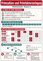 Vorschau - Poster - Primzahlen - Spickzettel & Übersicht Mathematik - Deckblatt