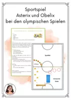 Vorschau - Stundenentwürfe - Asterix und Obelix gegen die Römer - Sportspielanleitung - Deckblatt