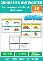 Vorschau - Spiele - Sommer: Ich habe – wer hat? Kostenlos - Deckblatt