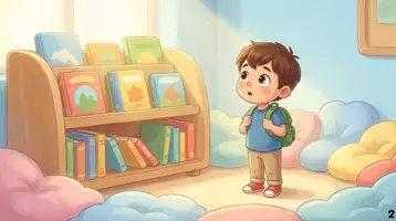 Aperçu - Cartes / Images - Kamishibaï | Tom découvre sa nouvelle classe | La rentrée scolaire - Page 3