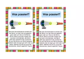 Vorschau - Stationenlernen - Sonnenfinsternis - Experiment - Seite 2