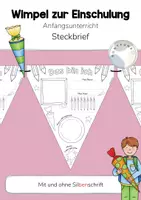 Vorschau - Arbeitsblätter - Wimpel & Steckbrief: Einschulung - Das bin ich (Klasse 1, Vorstellung, Schulstart) - Deckblatt