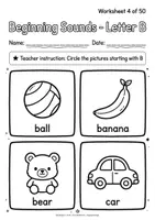 Aperçu - Apprentissages en autonomie - Cahier d’été en anglais pour la maternelle – 50 fiches - Page 2