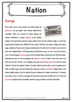 Aperçu - Inclusion - Nation – Fiche : texte à trous, compréhension orale et mots mêlés - Page 2