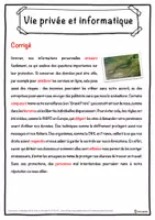 Aperçu - Inclusion - Vie privée et informatique – Fiche : texte à trous, compréhension orale et mots mêlés - Page 2