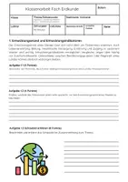 Vorschau - Arbeitsblätter - Entwicklungsländer Erdkunde Klassenarbeit Klasee 10 - Seite 1
