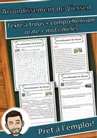 Aperçu - Inclusion - Arrondissement de Viersen – Fiche : texte à trous, compréhension orale et mots mêlés - Page de couverture