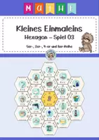 Vorschau - Spiele - Einmaleins Hexagon-Spiel 03 - Deckblatt