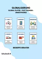 Vorschau - Spiele - GLOBALISIERUNG - Begriffe erklären + erraten - Lernspiel - Deckblatt