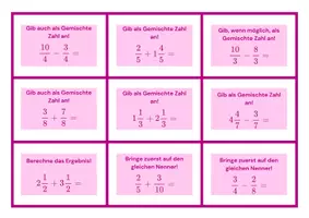 Vorschau - Spiele - Mathe Stop und Swap-Karten: Wachsendes Materialpaket (5. und 6. Schulstufe) - Seite 3