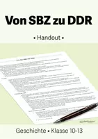 Vorschau - Präsentationen/Tafelbilder - Materialpaket "6 Handouts zum Kalten Krieg" - Geschichte Sek II - Seite 1