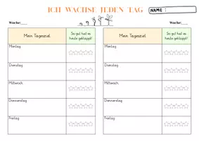 Vorschau - Anderer Materialtyp - Tagesziel, Wochenübersicht - Seite 2