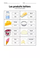 Aperçu - Jeux - Picture Choice Worksheet – Choose the Correct Answer - Page 3