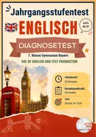 Vorschau - Prüfungsvorbereitung - Jahrgangsstufentest Englisch 7. Klasse – Diagnosetest - Deckblatt