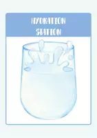 Vorschau - Poster - Hydration Station - Wasserstation - Deckblatt