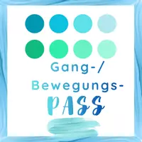 Vorschau - Poster - Bewegungs- und Gangpass - Pausenzeit - Deckblatt