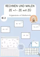 Vorschau - Arbeitsblätter - Rechnen und Malen ZE +- ZE mit ZÜ - Deckblatt