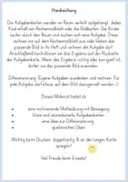 Vorschau - Arbeitsblätter - Rechnen und Malen ZE +- ZE mit ZÜ - Seite 1