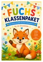 Vorschau - Bildkarten - Fuchs Fuchsklasse Starter Klassenpaket Klasse 1 und 2 - Deckblatt