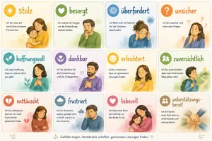 Vorschau - Poster - Elterngespräch: Emotionskarten fürs Elterngespräch - Deckblatt