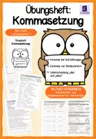 Vorschau - Unterrichtsreihen - Kommasetzung: Kommas bei Aufzählungen, Kommas vor Bindewörtern, Unterscheidung „das“ und „dass - Seite 1