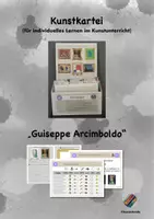 Vorschau - Mal- und Bastelvorlagen - Kunstkartei "Giuseppe Arcimboldo" - Deckblatt