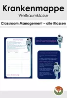 Vorschau - Anderer Materialtyp - Weltraumstarke Post bei Krankheit - Classroom Management - Deckblatt