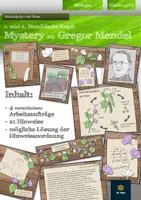 Vorschau - Spiele - Genetik | Mendel und die Erbsen | Biologie Klasse 9/10 | Mystery - Deckblatt