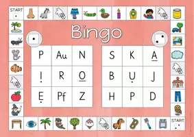 Vorschau - Stationenlernen - Anlaute hören – 8 Brettspiele im Bingoformat | Grundschrift & Druckschrift (Deutsch Klasse 1) - Seite 2