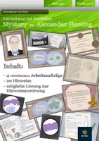 Vorschau - Spiele - Immunsystem | Fleming und das Penicillin | Biologie Klasse 9/10 | Mystery - Deckblatt