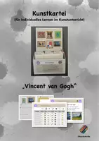 Vorschau - Mal- und Bastelvorlagen - Kunstkartei "Vincent van Gogh" - Deckblatt