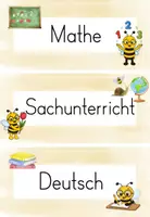 Vorschau - Poster - Klassentier Biene Tagestransparenz Bienenklasse 🐝 | Stundenplankarten & Tagesstruktur | | Grundschule - Seite 2